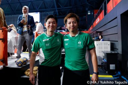 【ハンドボール】日本のレフェリーペアがアジア競技大