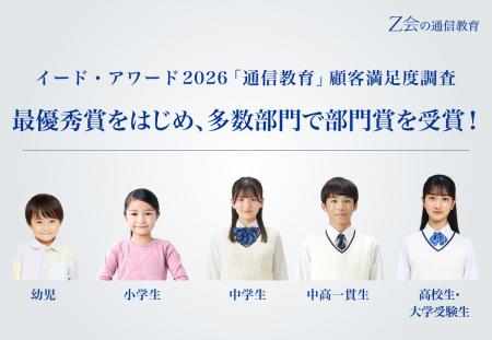 【Ｚ会の通信教育】イード・アワード2026「通信教育」