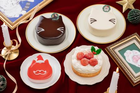 【ねこ好きに贈るクリスマスケーキ】「ねこねこ」より