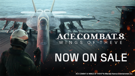 シリーズ最新作『ACE COMBAT 8: WINGS OF THEVE』本日