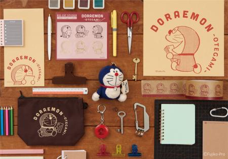 ドラえもん　原作の「おてがみ」イラストをモチーフに