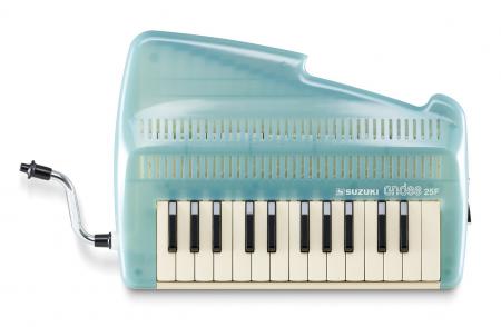 笛の音が鳴る鍵盤楽器「鍵盤リコーダー アンデス25F」
