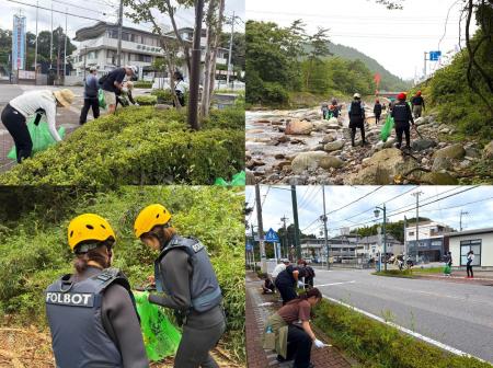栃木県鹿沼市にて「鹿沼の秋まつり」直前の今宮神社周