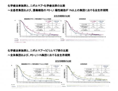 食道がんに対するニボルマブ併用療法の長期治療成績を