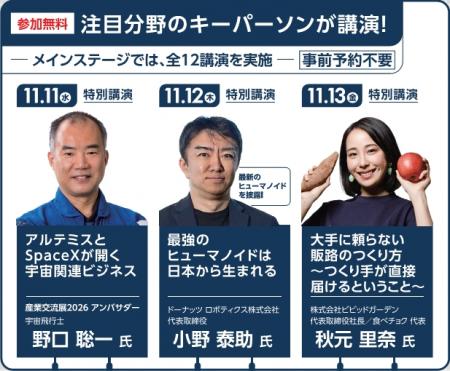 11/11(水)-13(金)に東京ビッグサイトで開催の「utf-8