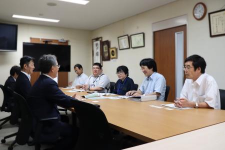 【鳥羽商船高専】日本公庫副総裁と意見交換を行いまし