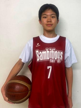 【バンビシャス奈良】バンビシャス奈良 U15所属 濱田 【バンビシャス奈良】バンビシャス奈良 U15所属 濱田