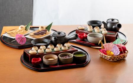 「豊洲 千客万来」内の和カフェ「豊洲ふくらすずめ」 「豊洲 千客万来」内の和カフェ「豊洲ふくらすずめ」