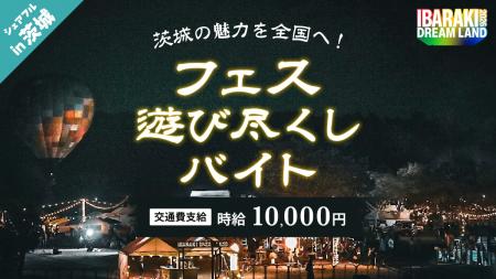 スキマバイトで茨城の魅力を後押しシェアフルで茨城・