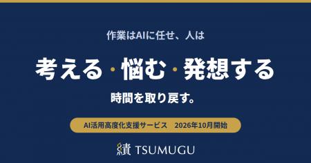 AI活用を、個人の工夫から、組織の力へ。TSUMUGU、「A
