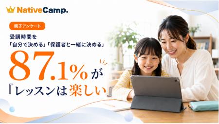 【ネイティブキャンプ利用の小学生親子102組調査】受
