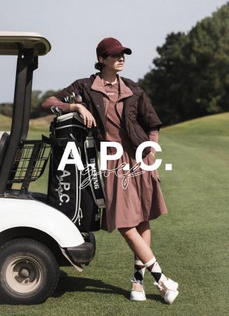 【A.P.C. GOLF】A.P.C. GOLF × BRIEFING GOLF カプセ