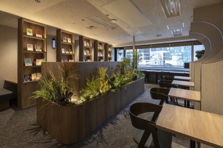 SHARE LOUNGEの快適さに加え、ワークや学びに集中し“1