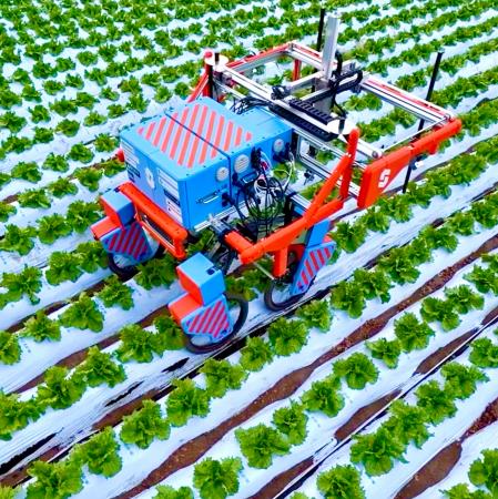 農業ロボット「シンロボ」、農業WEEK東京展の「注目企