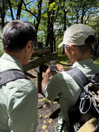 登山道管理ソリューション「PATRAIL」は登山道管理か