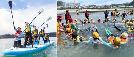 「うみのこ教室」海体験が首都圏3自治体10校・774名に 「うみのこ教室」海体験が首都圏3自治体10校・774名に