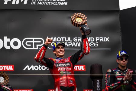 マルク・マルケス選手とDucati Lenovo Teamが日本GPを