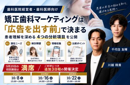 矯正歯科マーケティングは「広告を出す前」で決まる　