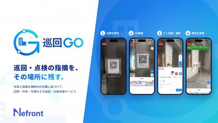 Nefront、清水建設との共創で開発した巡回・点検支援
