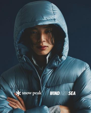 WIND AND SEA ×Snow Peak、機能性を追求した2026-27 A