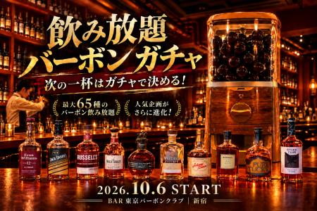 【飲み放題バーボンガチャ】次の一杯はガチャで決める