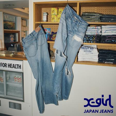 X-girl JAPAN JEANS第二弾発売！