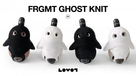 『LOVOT』×FRGMT、ゴーストをモチーフにした新作ニッ