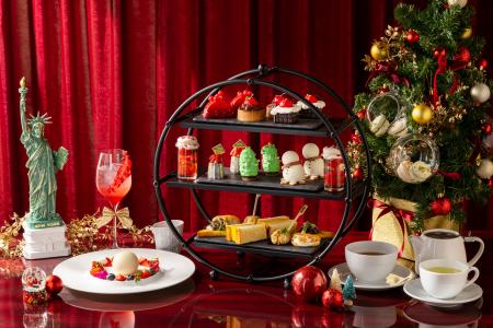 いちごとベリーが彩るクリスマスアフタヌーンティーが いちごとベリーが彩るクリスマスアフタヌーンティーが
