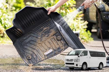 【再入荷】ハイエース200系の「仕事で汚れる荷室」を