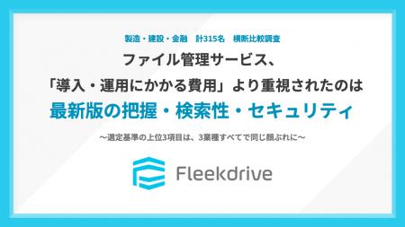 【製造・建設・金融315名 横断調査】ファイル管理サー 【製造・建設・金融315名 横断調査】ファイル管理サー