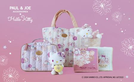 ハローキティ× PAUL & JOE ACCESSOIRES 心ときめくコ