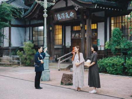 【界 別府】特製竹かごで名湯へ“顔パス”!界 別府、地 【界 別府】特製竹かごで名湯へ“顔パス”!界 別府、地