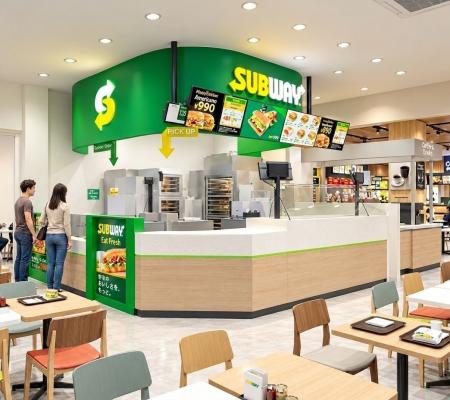 駅直結！大型商業施設「イオンモール大日」にサブウェ