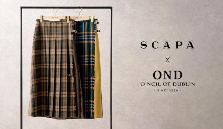 【SCAPA】SCAPA × O’NEIL OF DUBLIN コラボレーション