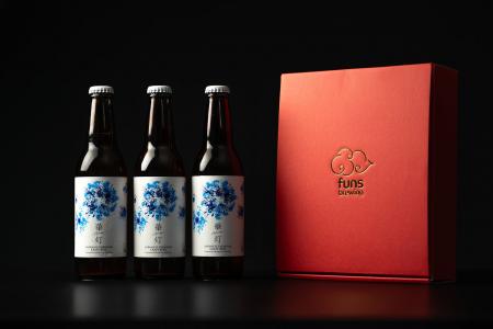 清酒酵母だけで醸したクラフトビール「華灯（はなび）