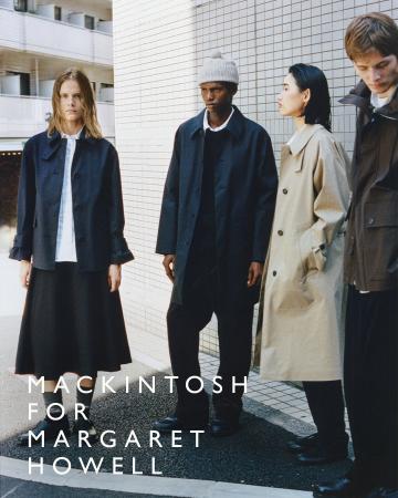【MARGARET HOWELL】マッキントッシュとのコラボレー