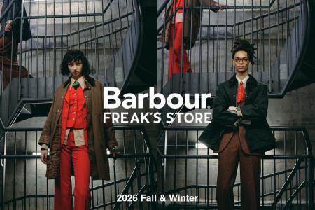 Barbour For FREAK'S STORE。新作の別注TRANSPORT CO