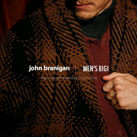 MEN’S BIGI(メンズビギ)アイルランド発「John Brani MEN’S BIGI(メンズビギ)アイルランド発「John Brani