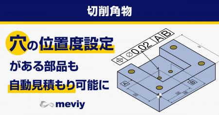 機械部品調達のAIプラットフォーム「meviy」切削加工 機械部品調達のAIプラットフォーム「meviy」切削加工