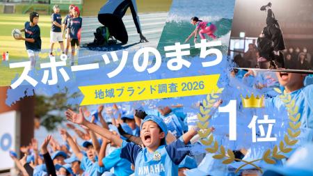 【磐田市が全国１位に返り咲き！】「スポーツのまち」