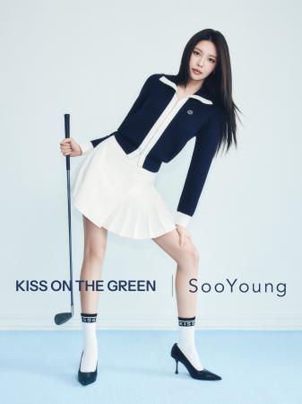 【KISS ON THE GREEN】スヨンとの新作コラボゴルフウ
