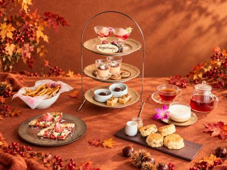 11月限定で「チョコレート＆マロン」のアフタヌーンテ