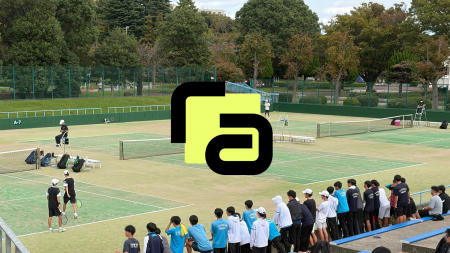千葉県高等学校新人テニス大会にて「raquty Pro」を導