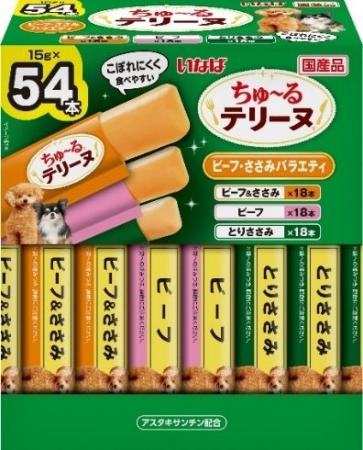 いなばペットフード　「ちゅ～るテリーヌ」に大容量54
