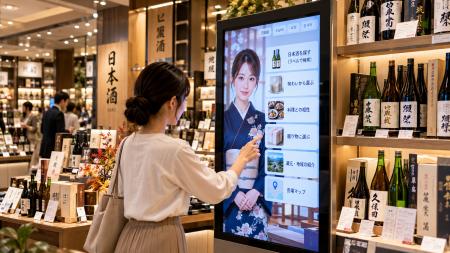 日本酒も、ワインも、お茶も。好みや料理に合う一杯を