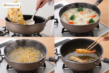 1台で炒める・煮る・ゆでるをマルチにこなす万能深型