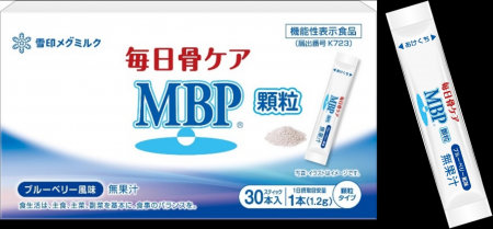 骨ケア習慣をもっと気軽に　「毎日骨ケア MBP(R) 顆粒