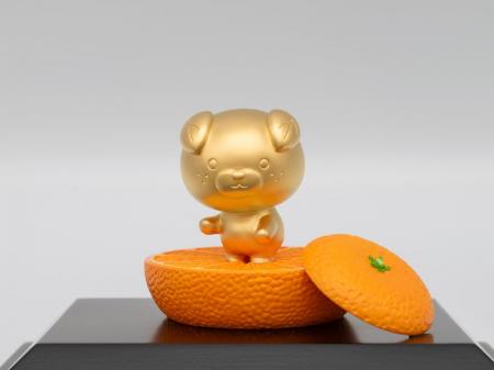 愛媛県イメージアップキャラクター「みきゃん」が純金 愛媛県イメージアップキャラクター「みきゃん」が純金