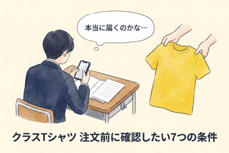 「本当に届くのかな」―クラスTシャツ幹事の不安につく 「本当に届くのかな」―クラスTシャツ幹事の不安につく
