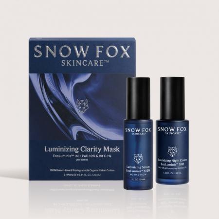 SNOW FOX SKINCAREから透明感ケアシリーズ「ルミナス